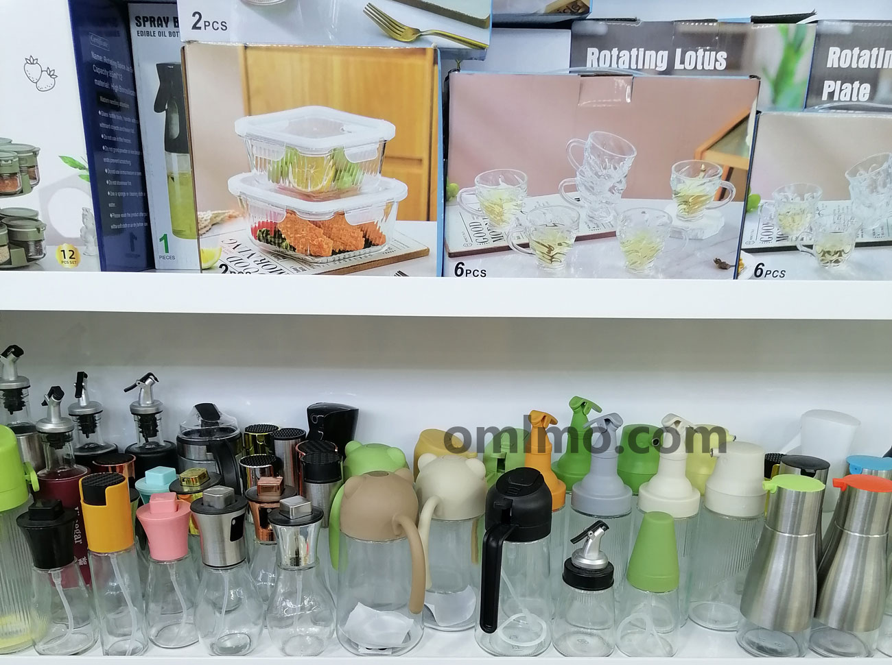 CT-023 glass food storage container locking lid silicone seal stackable set wholesale
