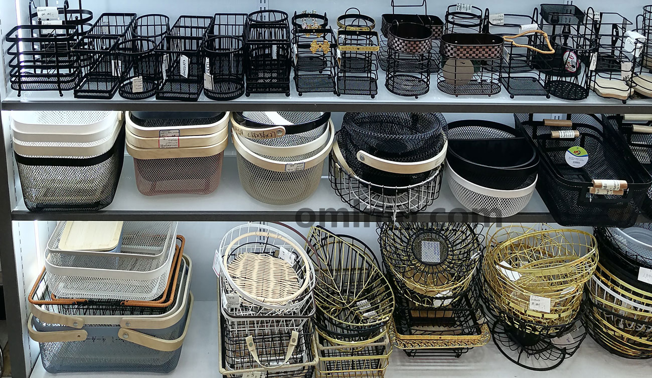 BA-088 metal wire mesh desktop office organizer rack set black wholesale