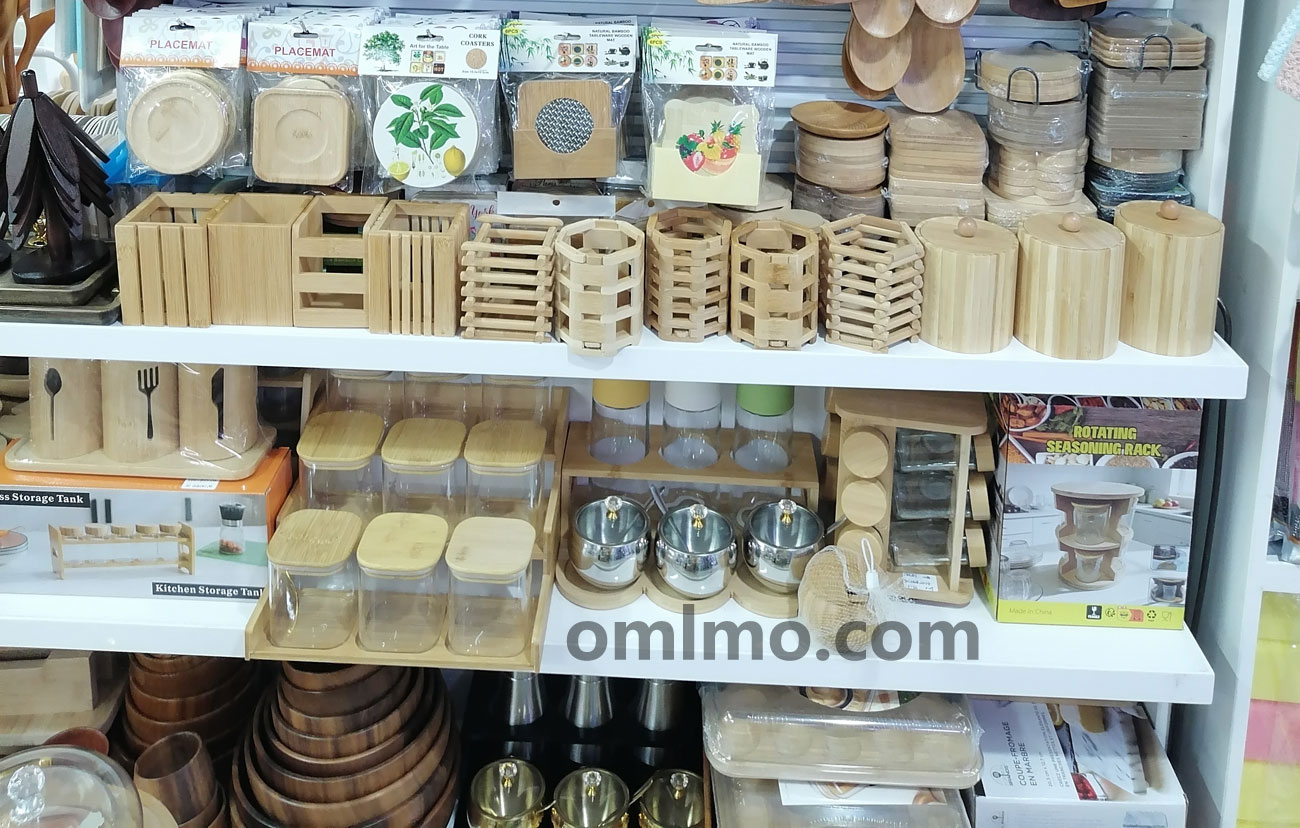 BA-124 bamboo utensil holder chopstick holder collection wholesale display
