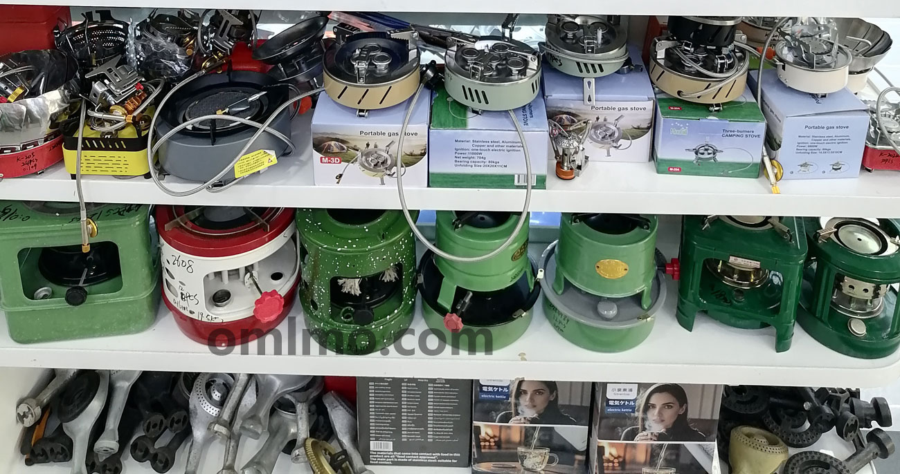 Complete outdoor cooking system camp kitchen set wholesale bundle