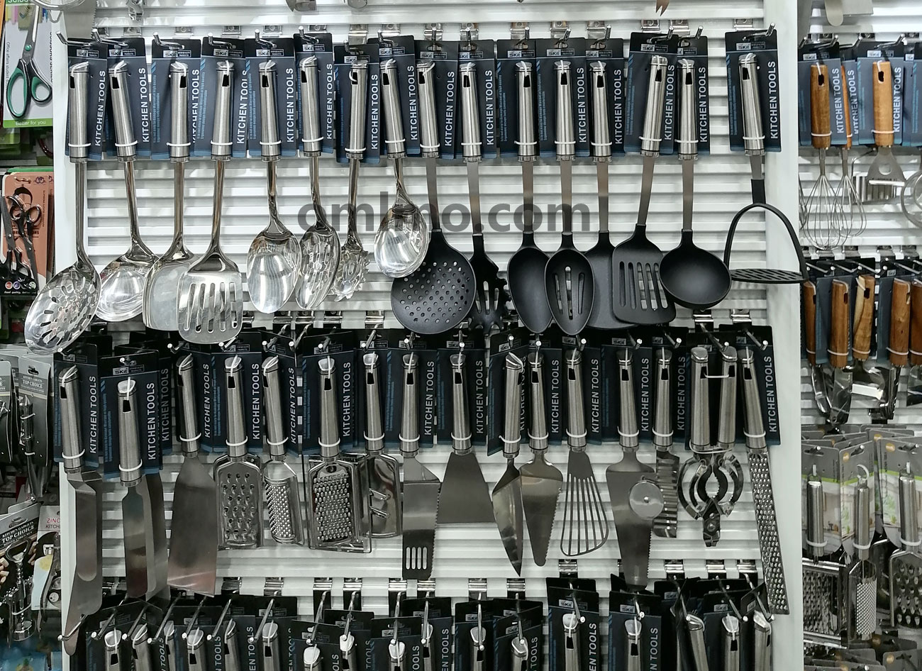 BA-590 Stainless Steel Hollow Handle Kitchen Utensil Set 6-Piece wholesale product photo