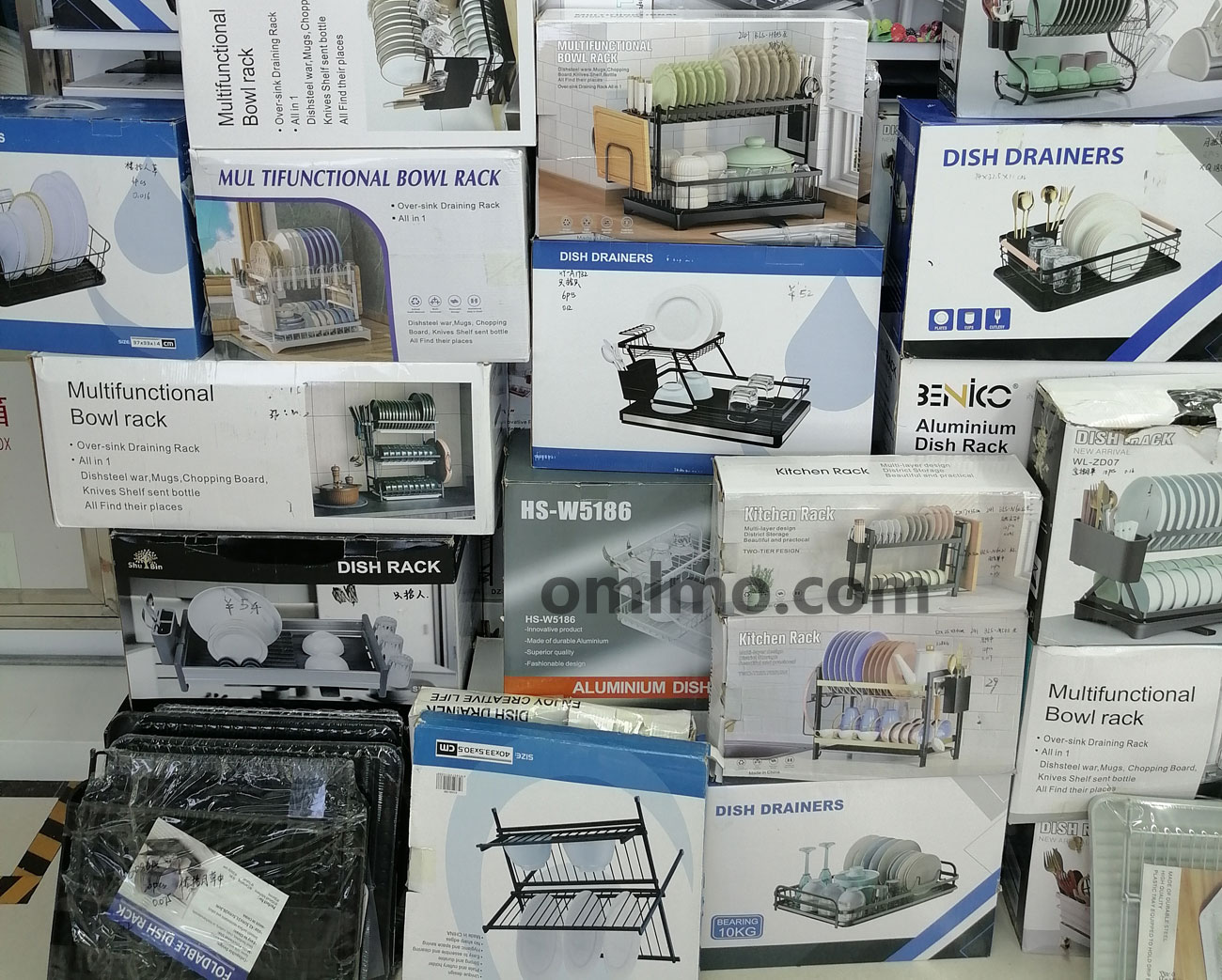 BA-641 Stainless Steel Over-Sink Draining Rack Dish Bowl Rack wholesale product photo